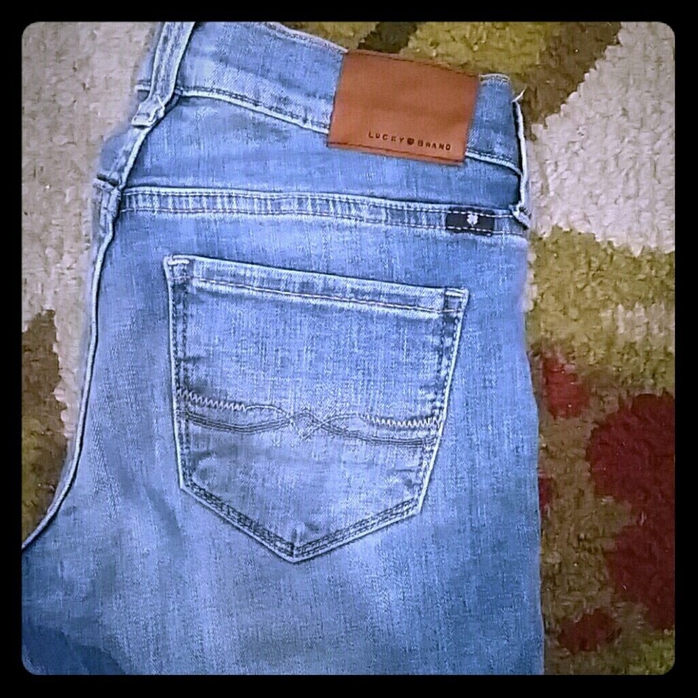 Lucky Brand Charlie Skinny jeans, EUC, size 0, 25